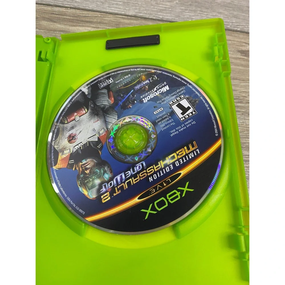 MechAssault 2 Lone Wolf Limited Edition Xbox Original 04 Microsoft Complete CIB